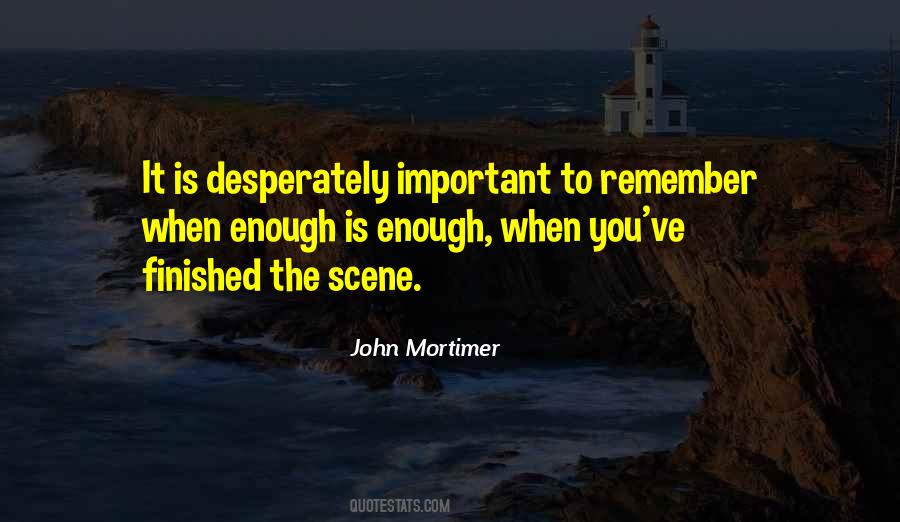 John Mortimer Quotes #1024550
