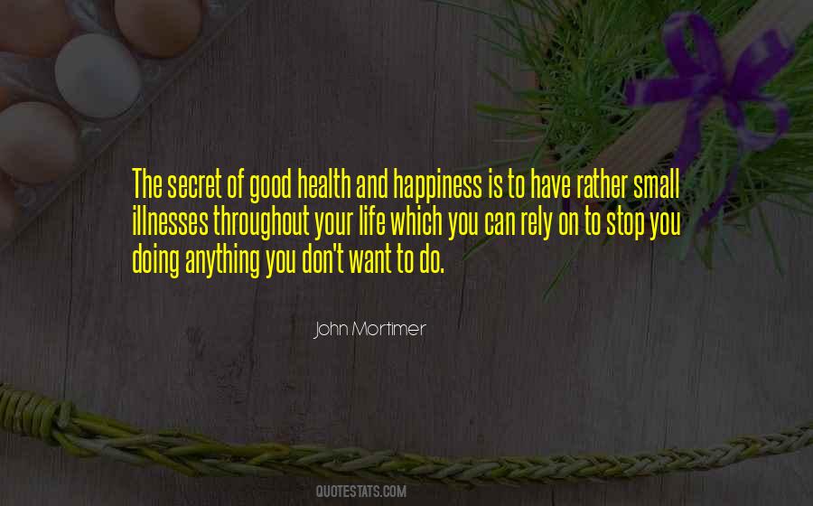 John Mortimer Quotes #588072