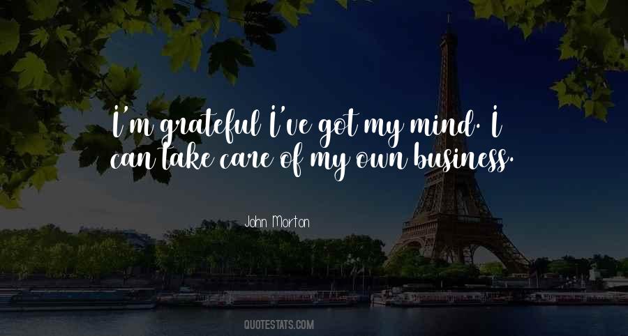 John Morton Quotes #815459
