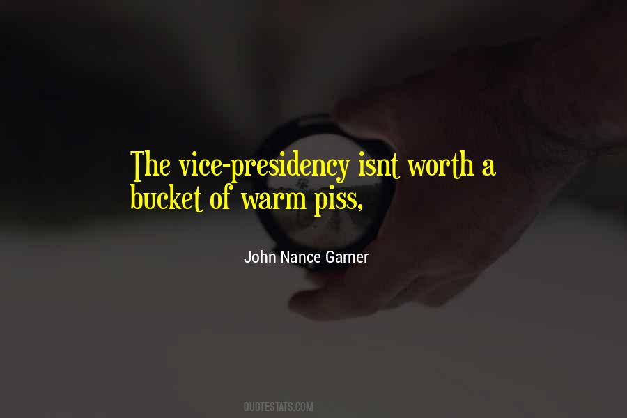 John Nance Garner Quotes #1035887