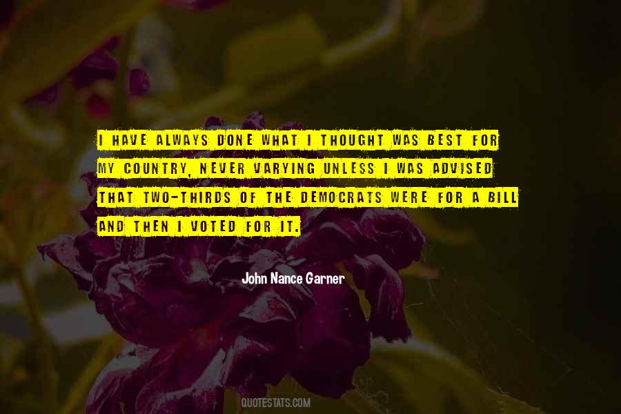 John Nance Garner Quotes #1853013