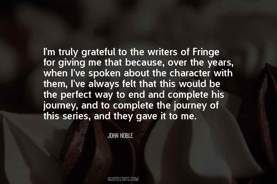 John Noble Quotes #1818170