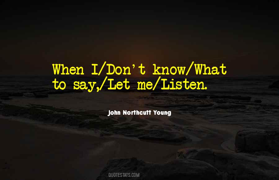 John Northcutt Young Quotes #615503
