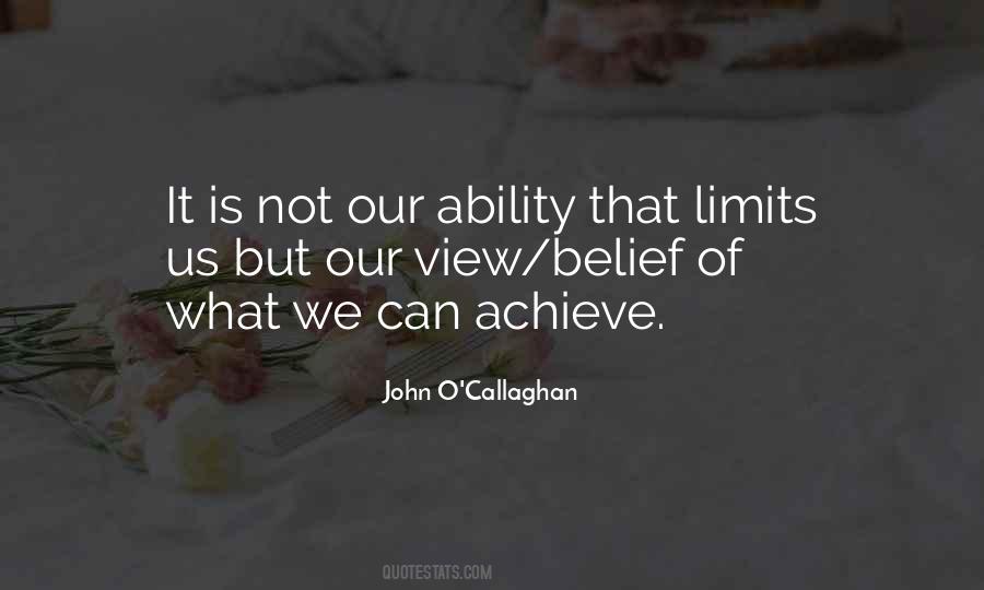 John O'Callaghan Quotes #1872390