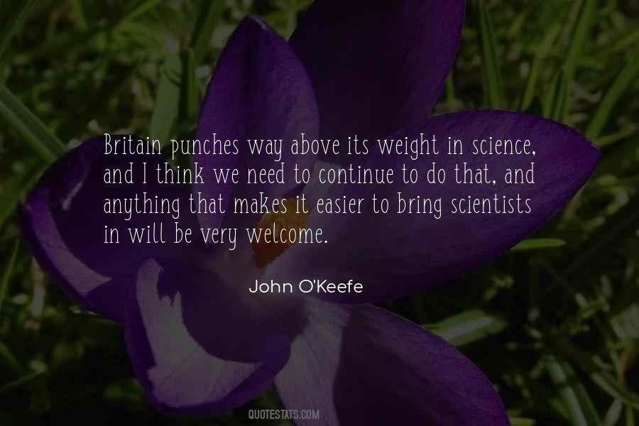 John O'Keefe Quotes #982562