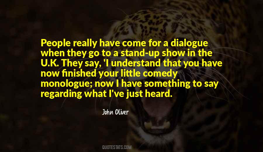 John Oliver Quotes #1496281