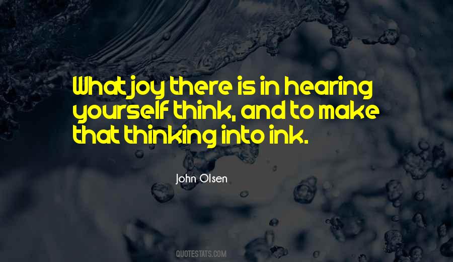 John Olsen Quotes #1537663