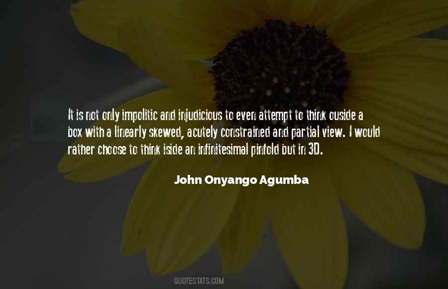 John Onyango Agumba Quotes #1080484