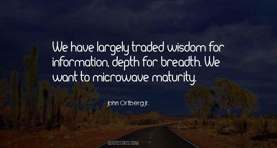 John Ortberg Jr. Quotes #96158