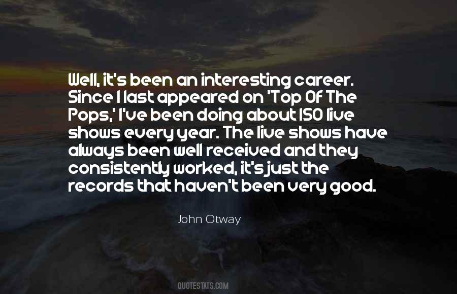 John Otway Quotes #750807