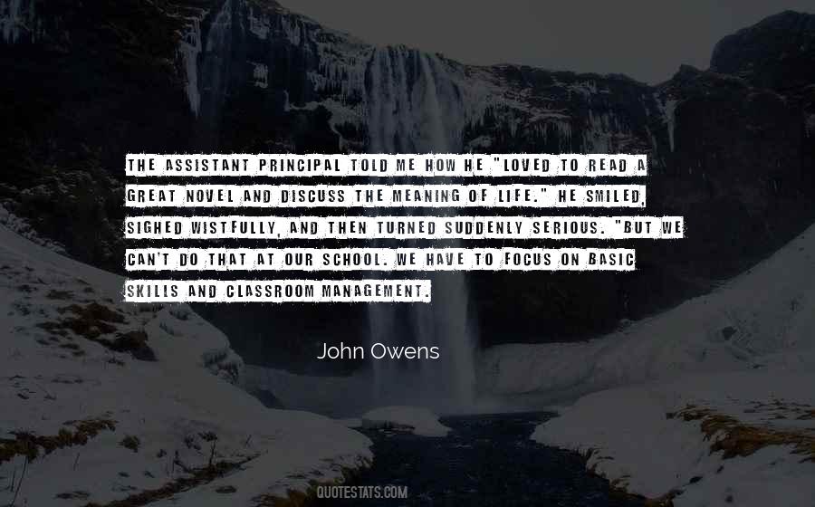 John Owens Quotes #962887