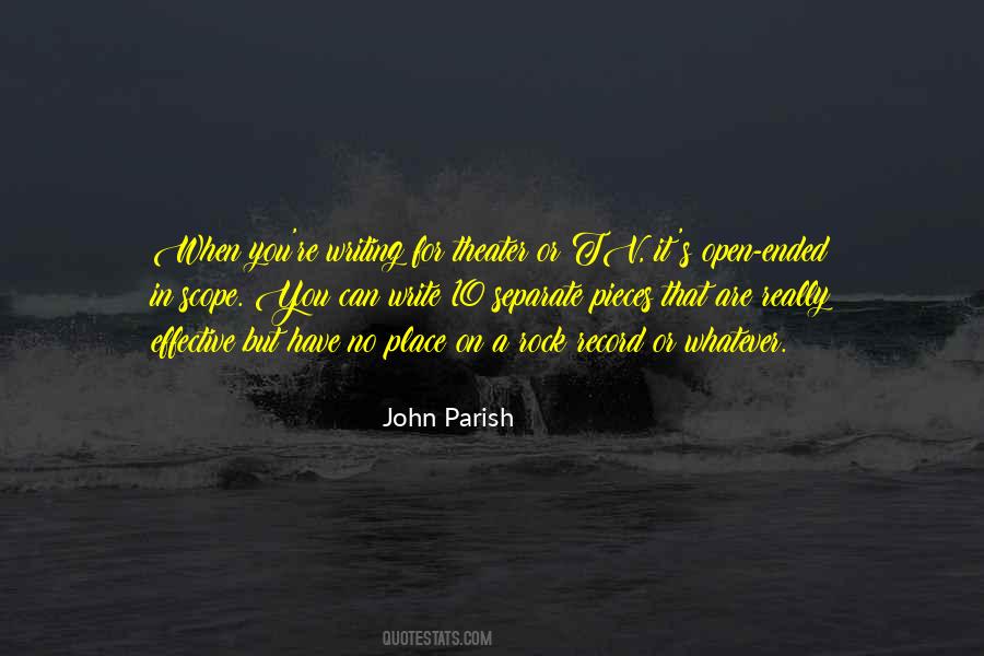 John Parish Quotes #575950 John Parish Quotes #575950