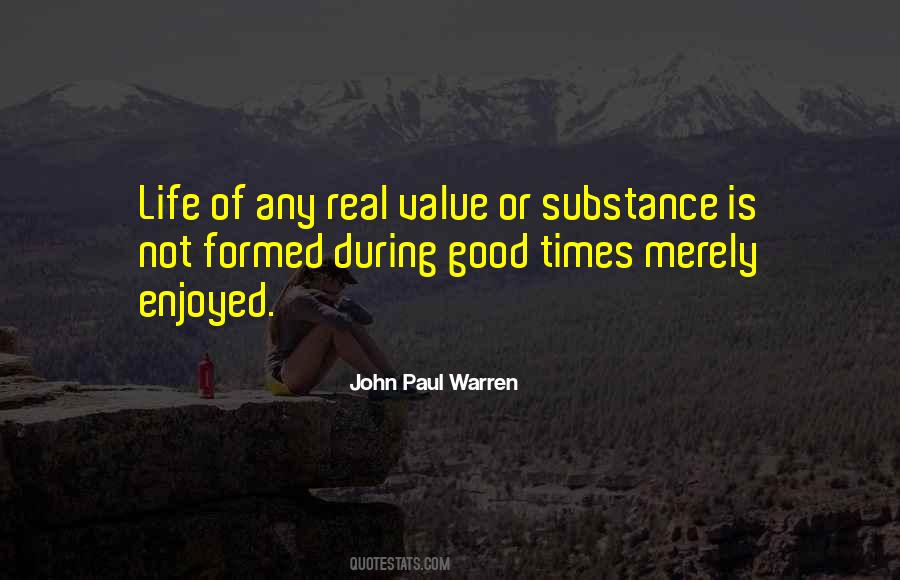 John Paul Warren Quotes #1209085