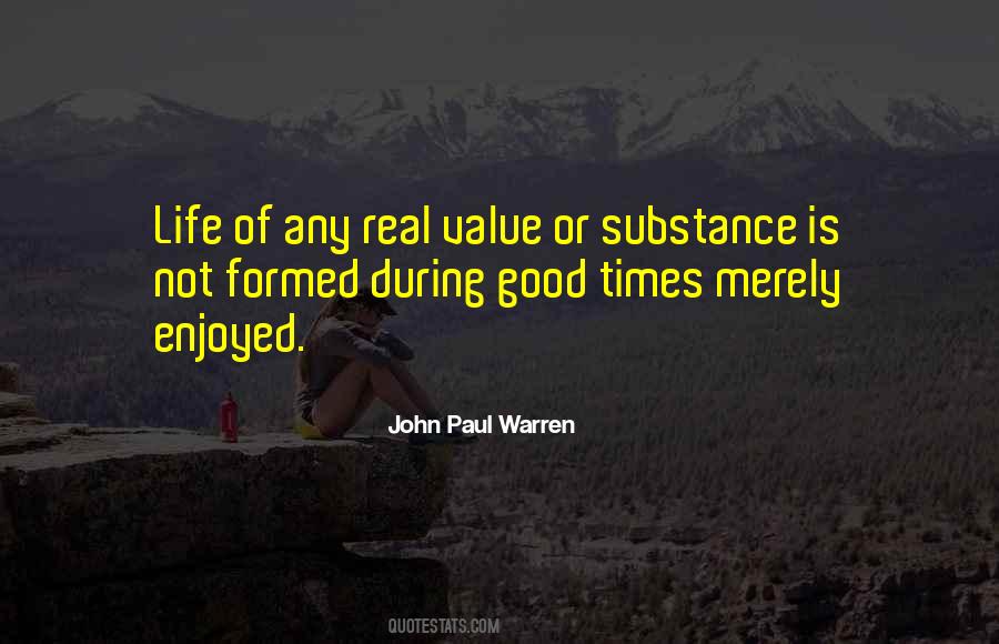 John Paul Warren Quotes #1209085
