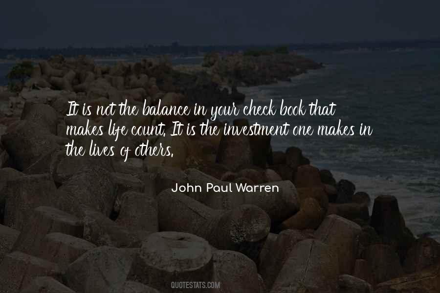 John Paul Warren Quotes #1415100