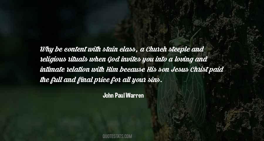 John Paul Warren Quotes #1454650