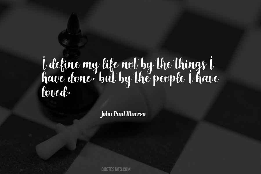 John Paul Warren Quotes #1827352