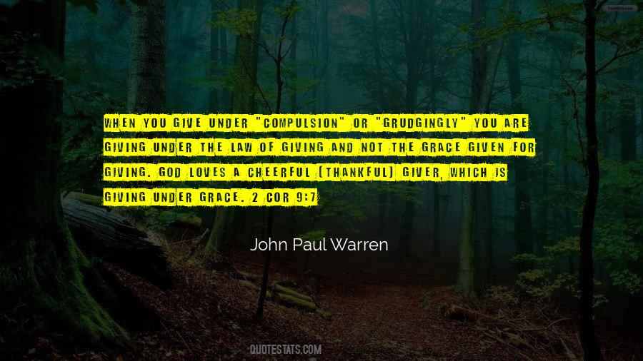 John Paul Warren Quotes #800339