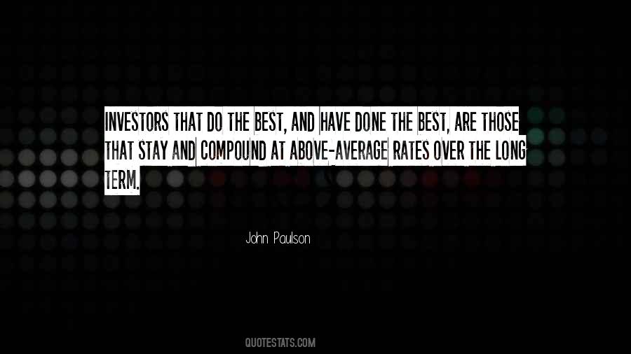 John Paulson Quotes #195724