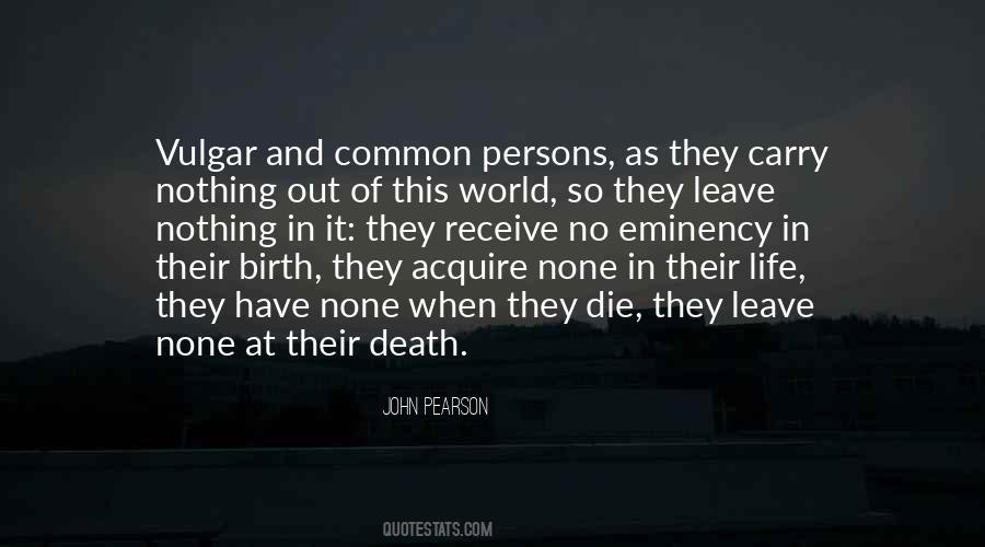 John Pearson Quotes #169853 John Pearson Quotes #169853