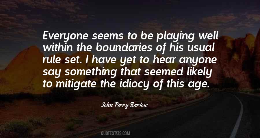 John Perry Barlow Quotes #1022528