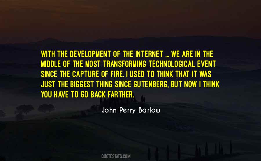 John Perry Barlow Quotes #1056233