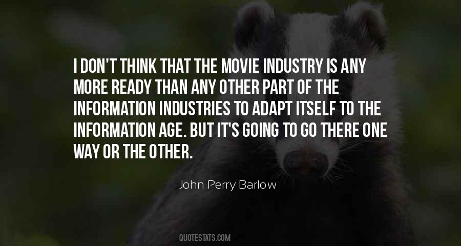 John Perry Barlow Quotes #1728754