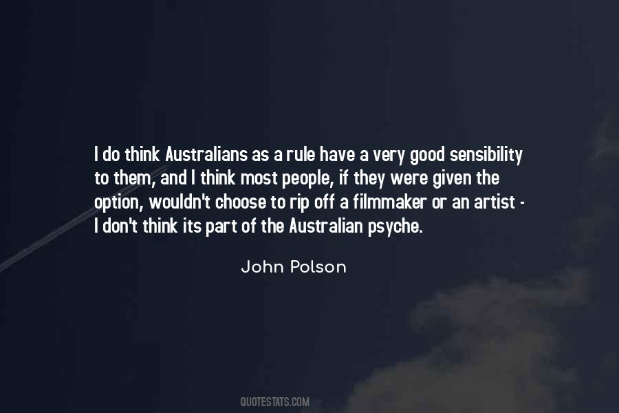 John Polson Quotes #406663