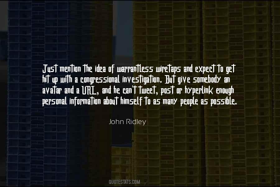 John Ridley Quotes #125849