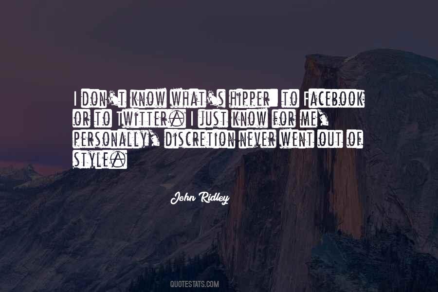 John Ridley Quotes #1876949