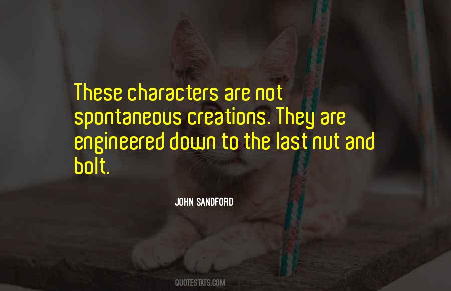 John Sandford Quotes #1495707