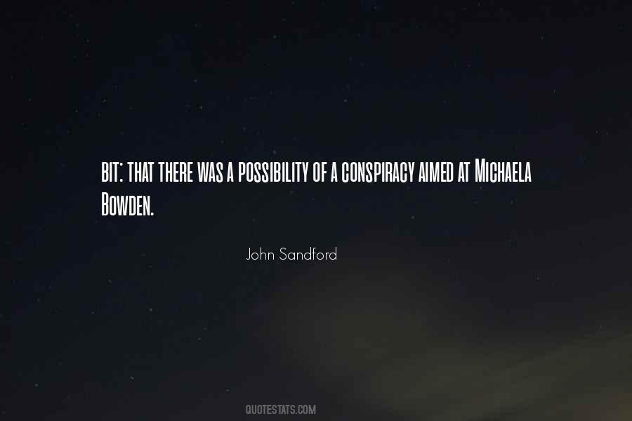 John Sandford Quotes #1609704