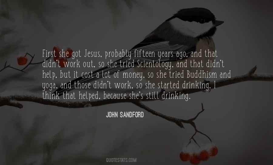 John Sandford Quotes #212034