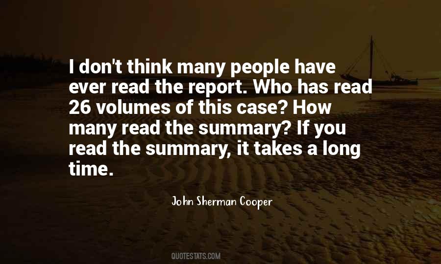 John Sherman Cooper Quotes #210493