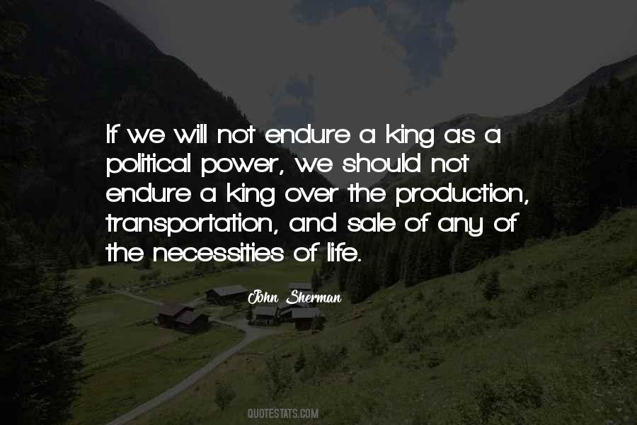 John Sherman Quotes #989184
