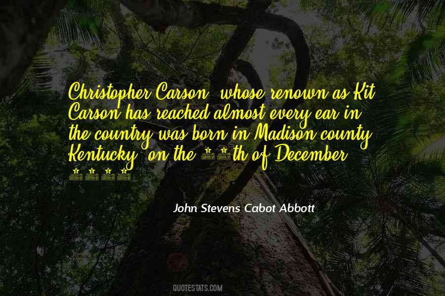 John Stevens Cabot Abbott Quotes #584410