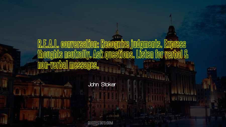 John Stoker Quotes #1169173