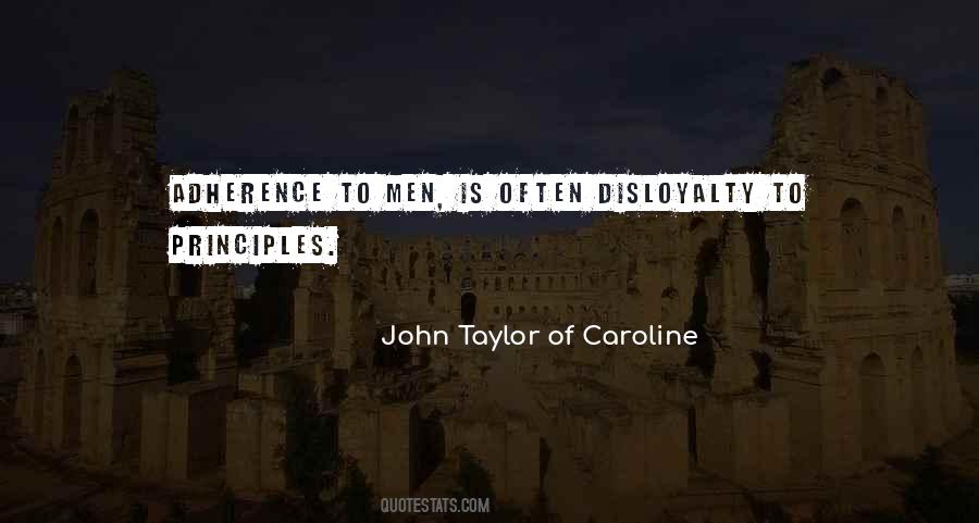 John Taylor Of Caroline Quotes #120546