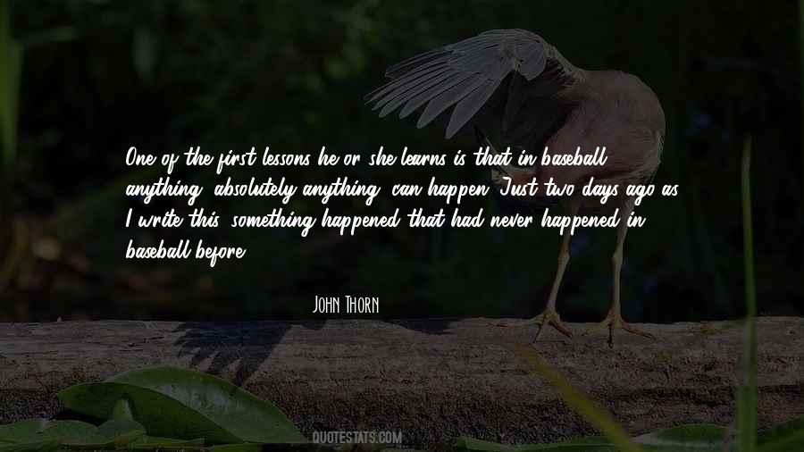 John Thorn Quotes #925354