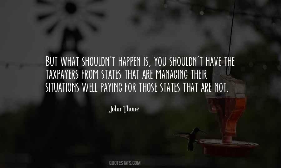 John Thune Quotes #1181366