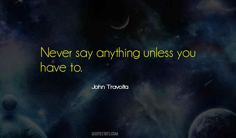 John Travolta Quotes #1855215