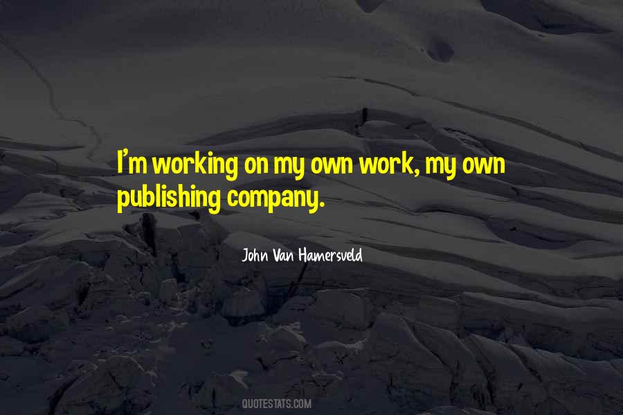 John Van Hamersveld Quotes #1255189