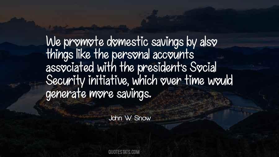 John W. Snow Quotes #735355