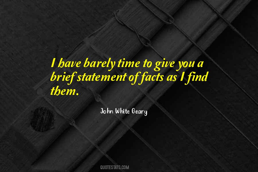 John White Geary Quotes #1554681 John White Geary Quotes #1554681