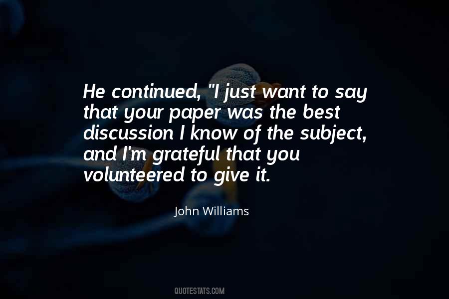 John Williams Quotes #859250