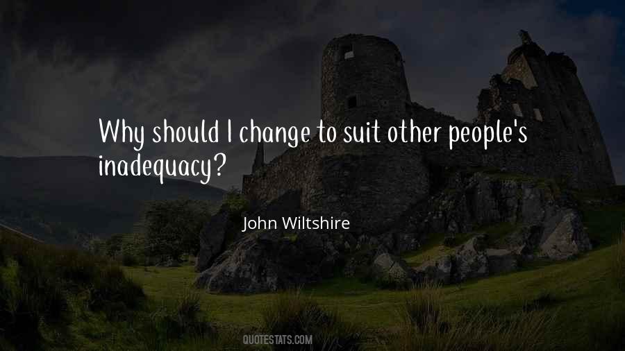 John Wiltshire Quotes #140942