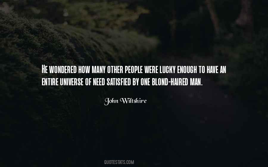 John Wiltshire Quotes #1654038