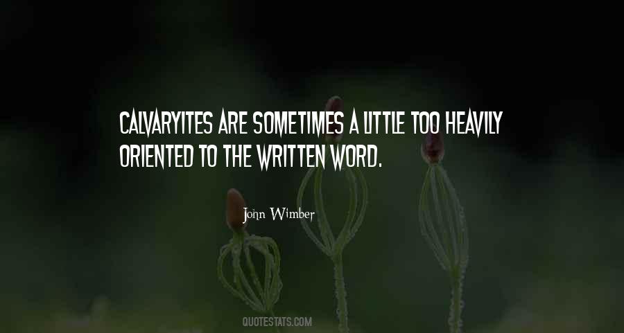 John Wimber Quotes #449421