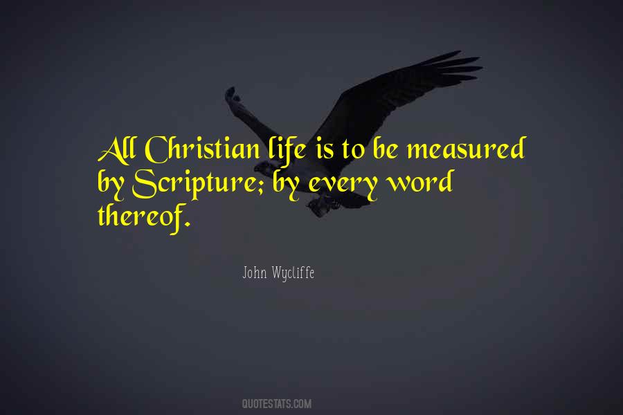 John Wycliffe Quotes #976692