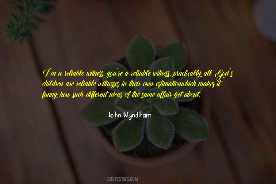 John Wyndham Quotes #1228553